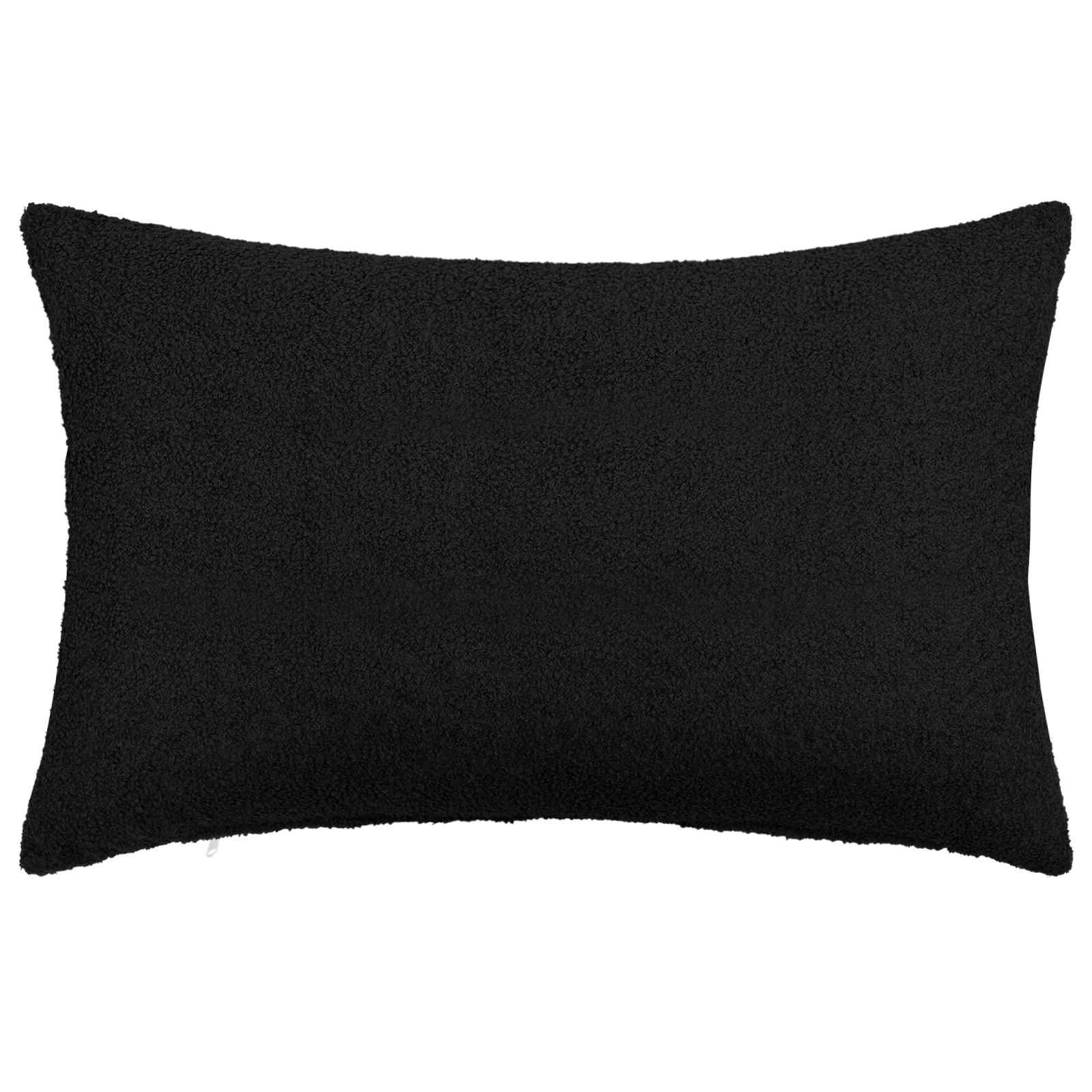 vidaXL Cushion Cover 6 pcs HEERLEN Black 40 x 60 cm Bouclé 2
