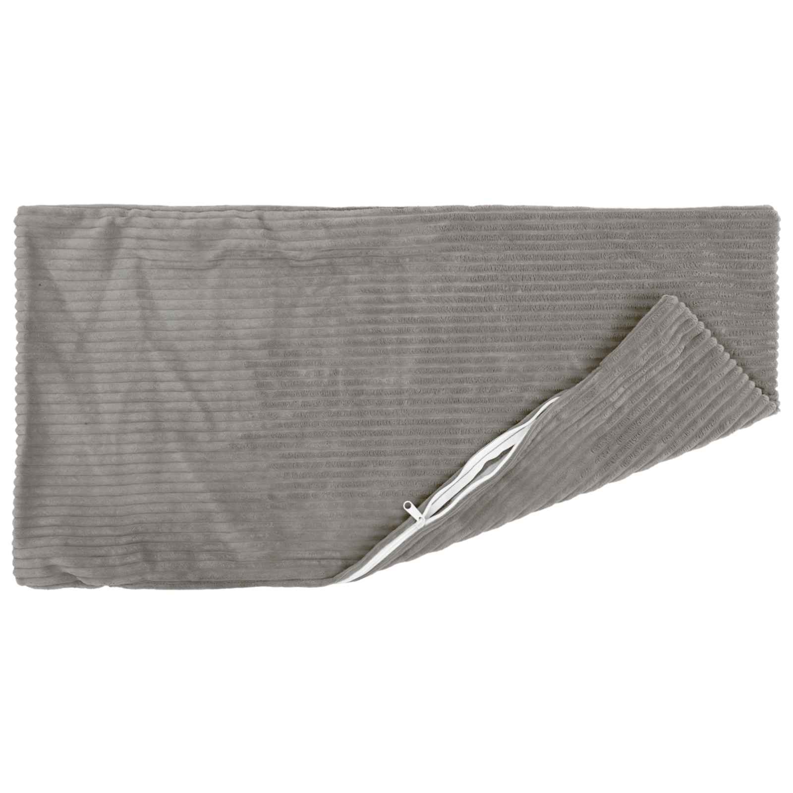 vidaXL Cushion Cover 6 pcs HEERLEN Light Grey 40 x 70 cm Corduroy 3
