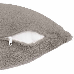 vidaXL Cushion Cover 6 pcs HEERLEN Light Grey 40 x 70 cm Bouclé 5