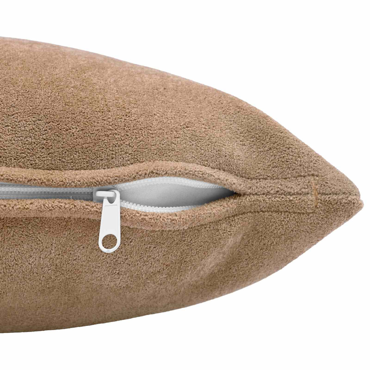 vidaXL Cushion Cover 6 pcs HEERLEN Taupe 40 x 70 cm Microfiber Fleece 5