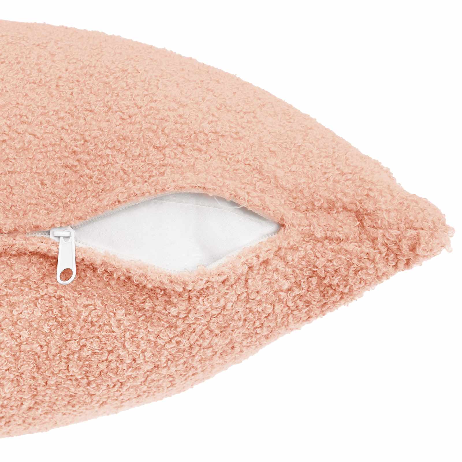 vidaXL Cushion Cover 6 pcs HEERLEN Pink 40 x 80 cm Bouclé 5