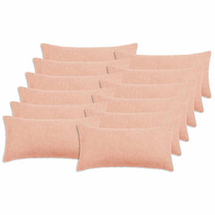 vidaXL Cushion Cover 12 pcs HEERLEN Pink 40 x 80 cm Bouclé 2