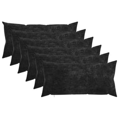 vidaXL Cushion Cover 6 pcs HEERLEN Anthracite 40 x 80 cm 2