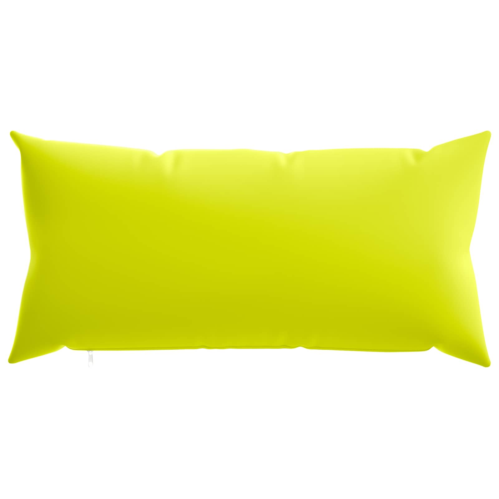 vidaXL Cushion Cover 12 pcs HEERLEN Bright Green 40 x 80 cm Polyester 3