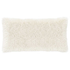 vidaXL Cushion Cover 6 pcs HEERLEN White 40 x 80 cm PV Fleece 3
