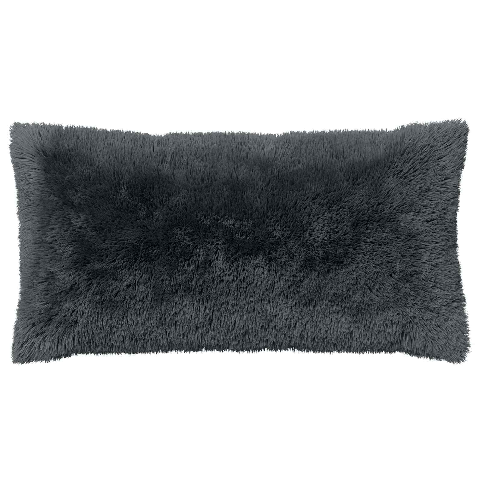 vidaXL Cushion Cover 6 pcs HEERLEN Anthracite 40 x 80 cm PV Fleece 3
