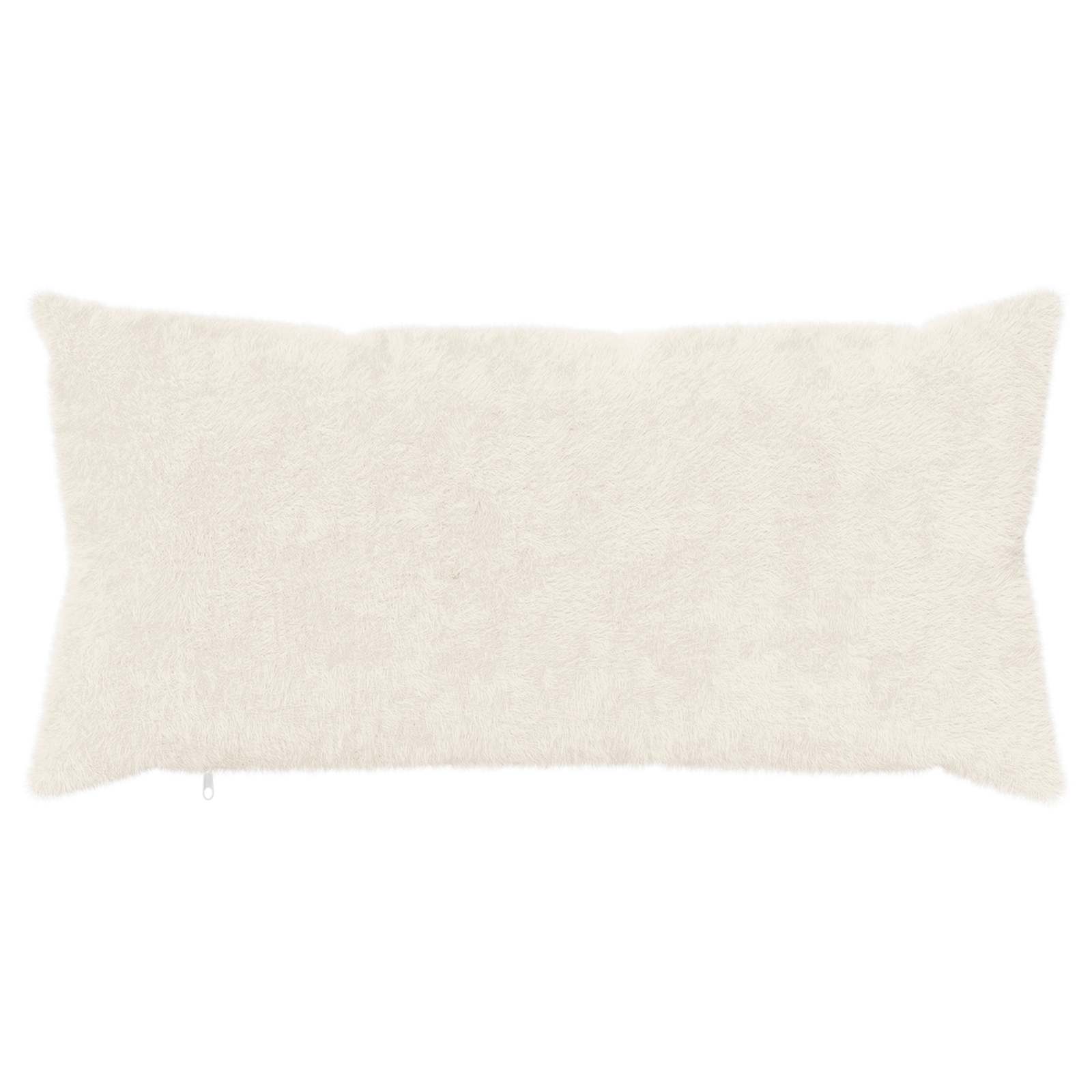 vidaXL Cushion Cover 12 pcs HEERLEN White 40 x 80 cm Faux Rabbit Fur 3