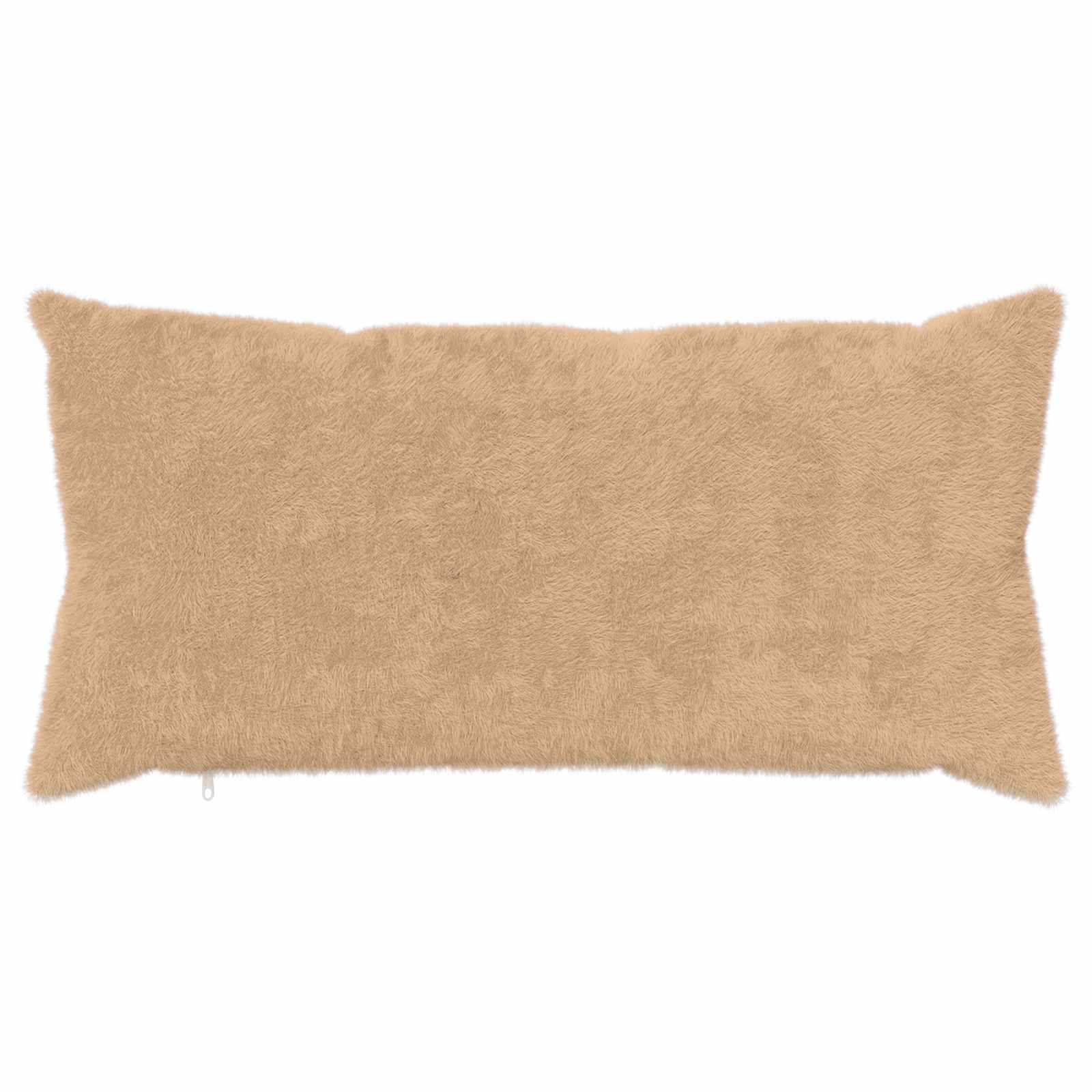 vidaXL Cushion Cover 12 pcs HEERLEN Cream 40 x 80 cm Faux Rabbit Fur 3