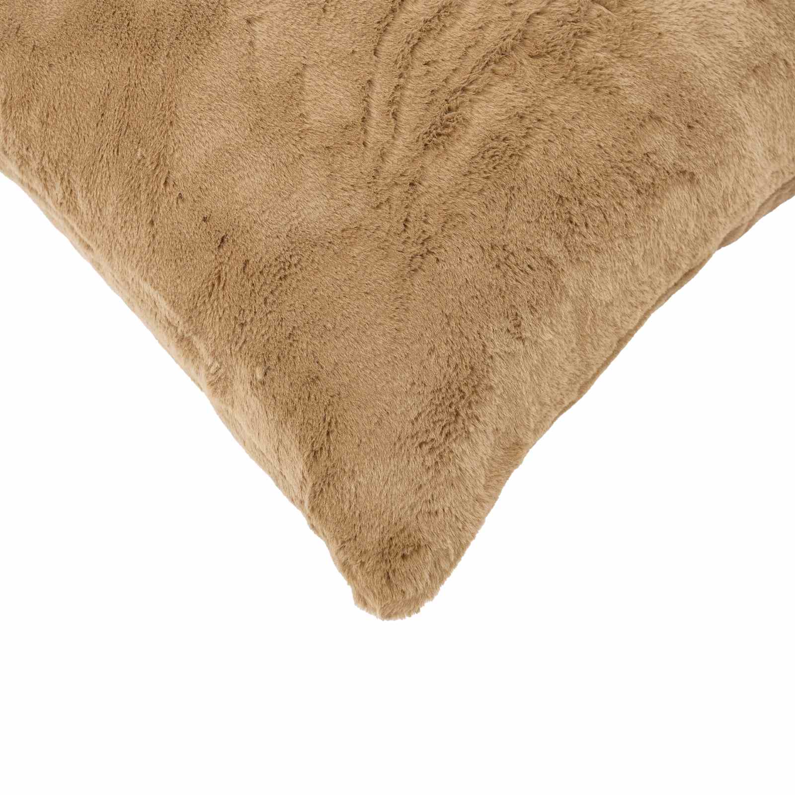 vidaXL Cushion Cover 12 pcs HEERLEN Taupe 40 x 80 cm Faux Rabbit Fur 5