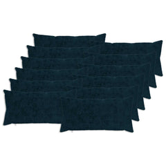 vidaXL Cushion Cover 12 pcs HEERLEN Navy Blue 40 x 80 cm 2