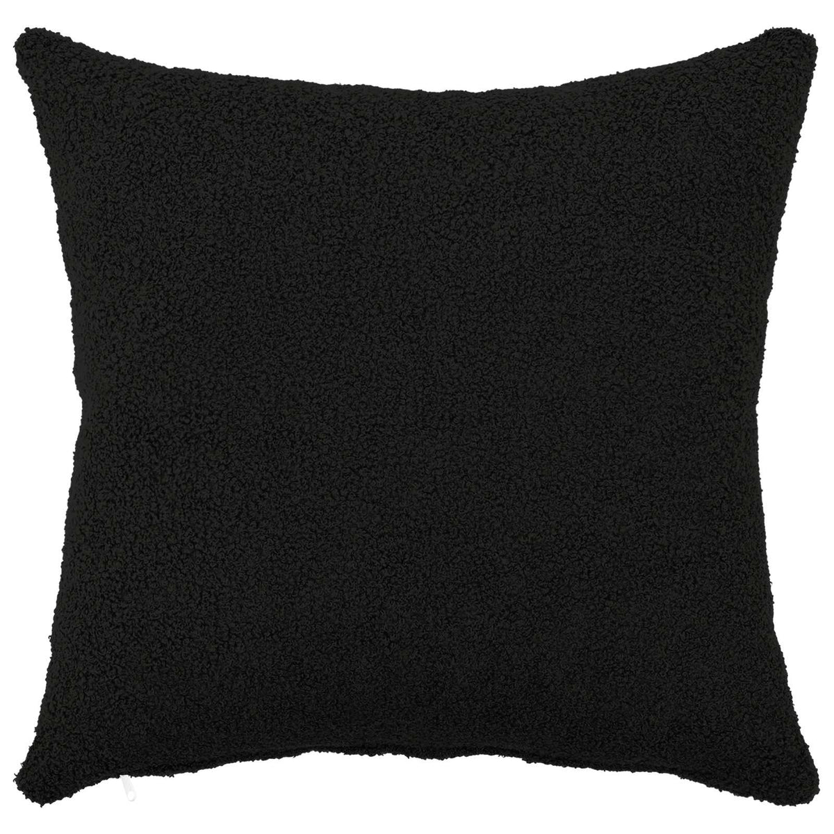 Cushion Cover HEERLEN Black Bouclé