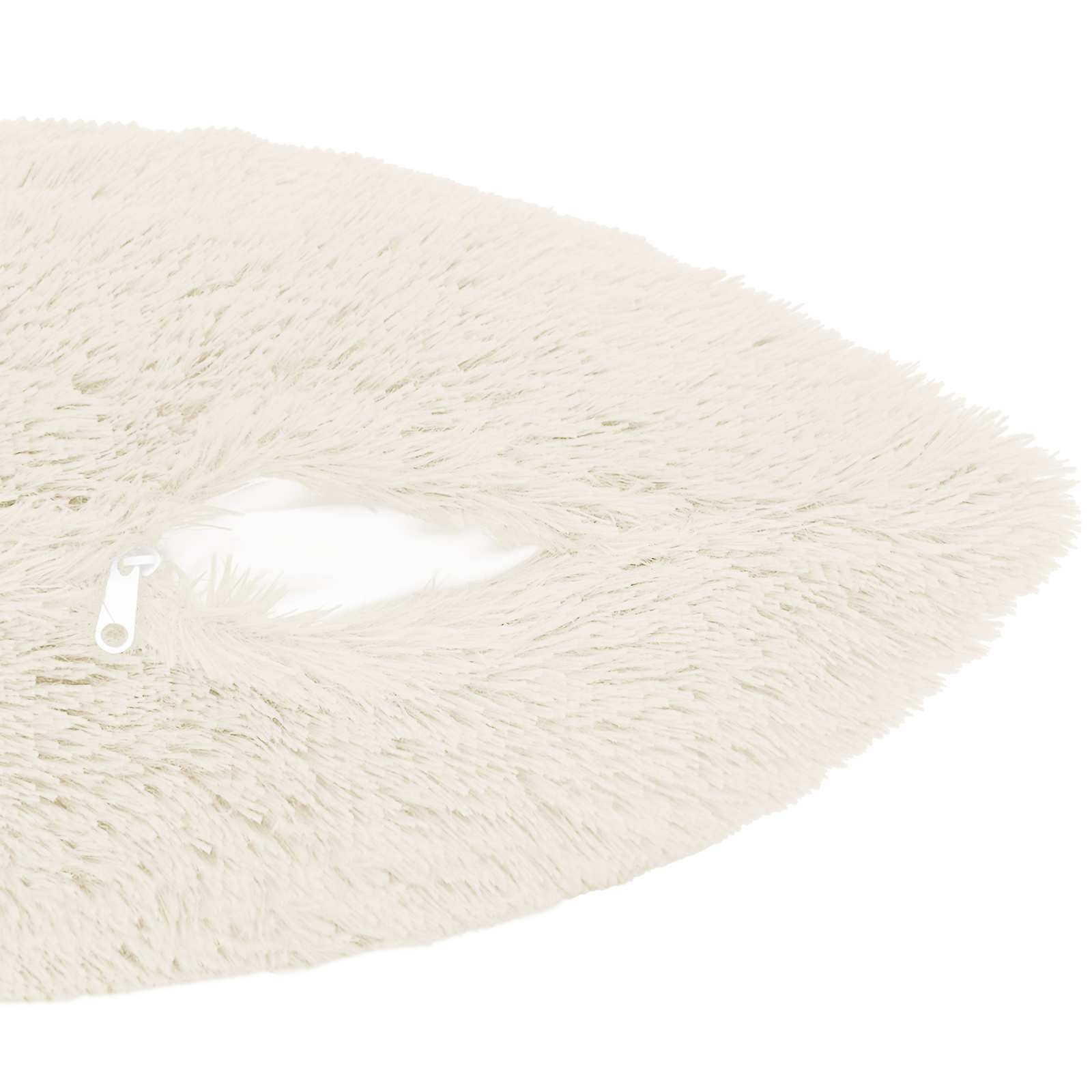 vidaXL Cushion Cover 12 pcs HEERLEN White 45 x 45 cm PV Fleece 6