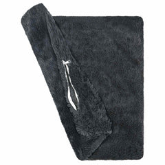 vidaXL Cushion Cover 12 pcs HEERLEN Anthracite 45 x 45 cm PV Fleece 4