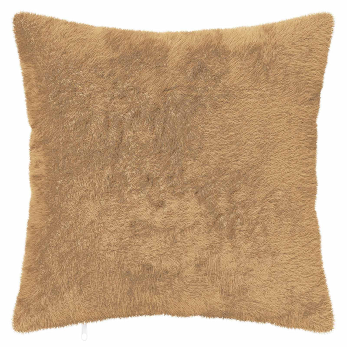 vidaXL Cushion Cover 12 pcs HEERLEN Taupe 45 x 45 cm Faux Rabbit Fur 3