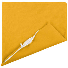 Cushion Cover 12 pcs HEERLEN Light Yellow Fabric, image 4