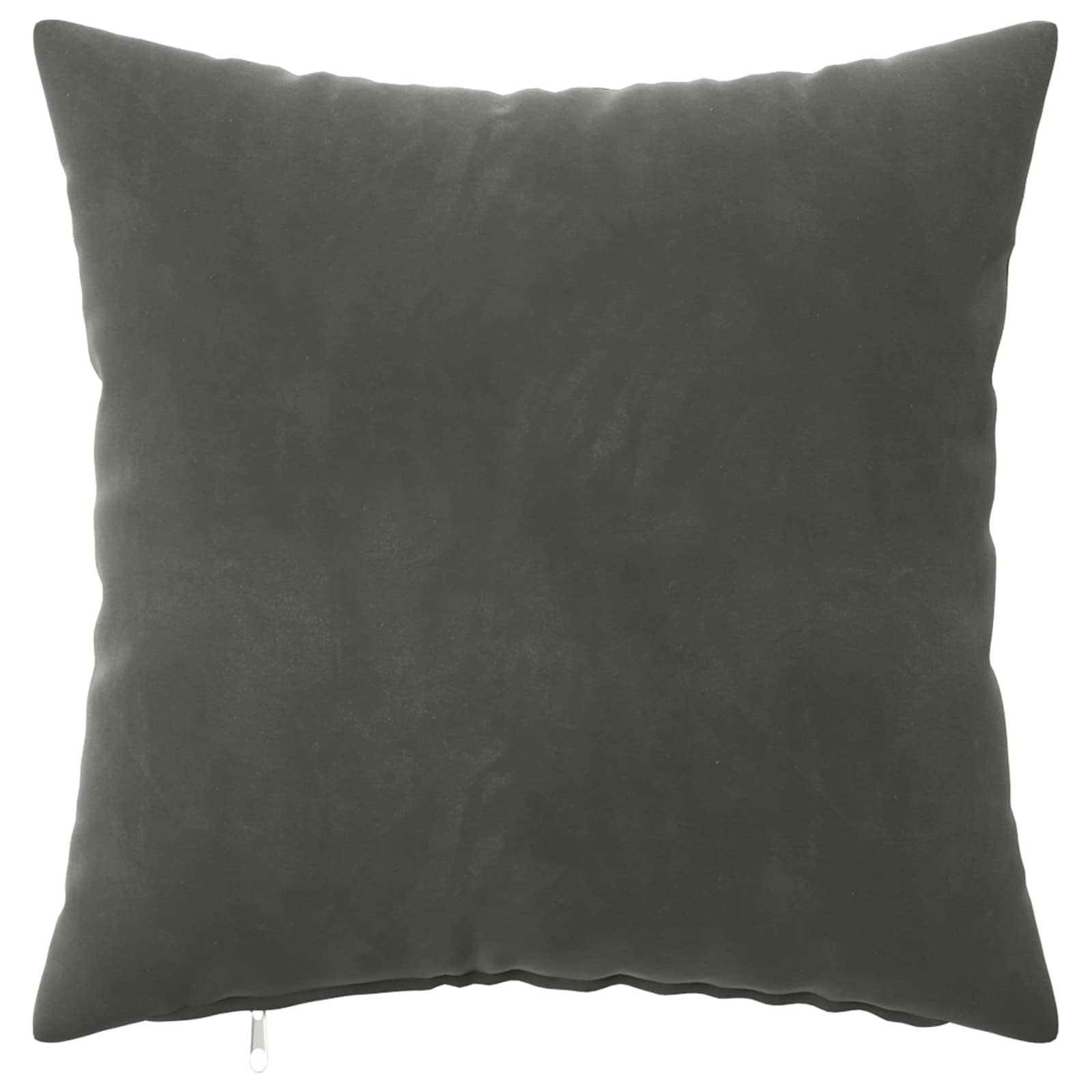 vidaXL Cushion Cover 12 pcs HEERLEN Dark Grey 50 x 50 cm Velvet 3