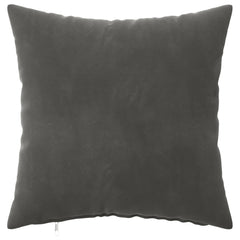 vidaXL Cushion Cover 12 pcs HEERLEN Dark Grey 50 x 50 cm Velvet 3