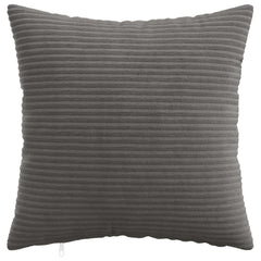 vidaXL Cushion Cover 6 pcs HEERLEN Dark Grey 50 x 50 cm Corduroy 2