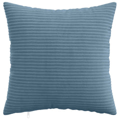 vidaXL Cushion Cover 6 pcs HEERLEN Blue 50 x 50 cm Corduroy 2
