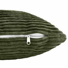 vidaXL Cushion Cover 6 pcs HEERLEN Green 50 x 50 cm Corduroy 5