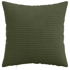 vidaXL Cushion Cover 6 pcs HEERLEN Green 50 x 50 cm Corduroy 2