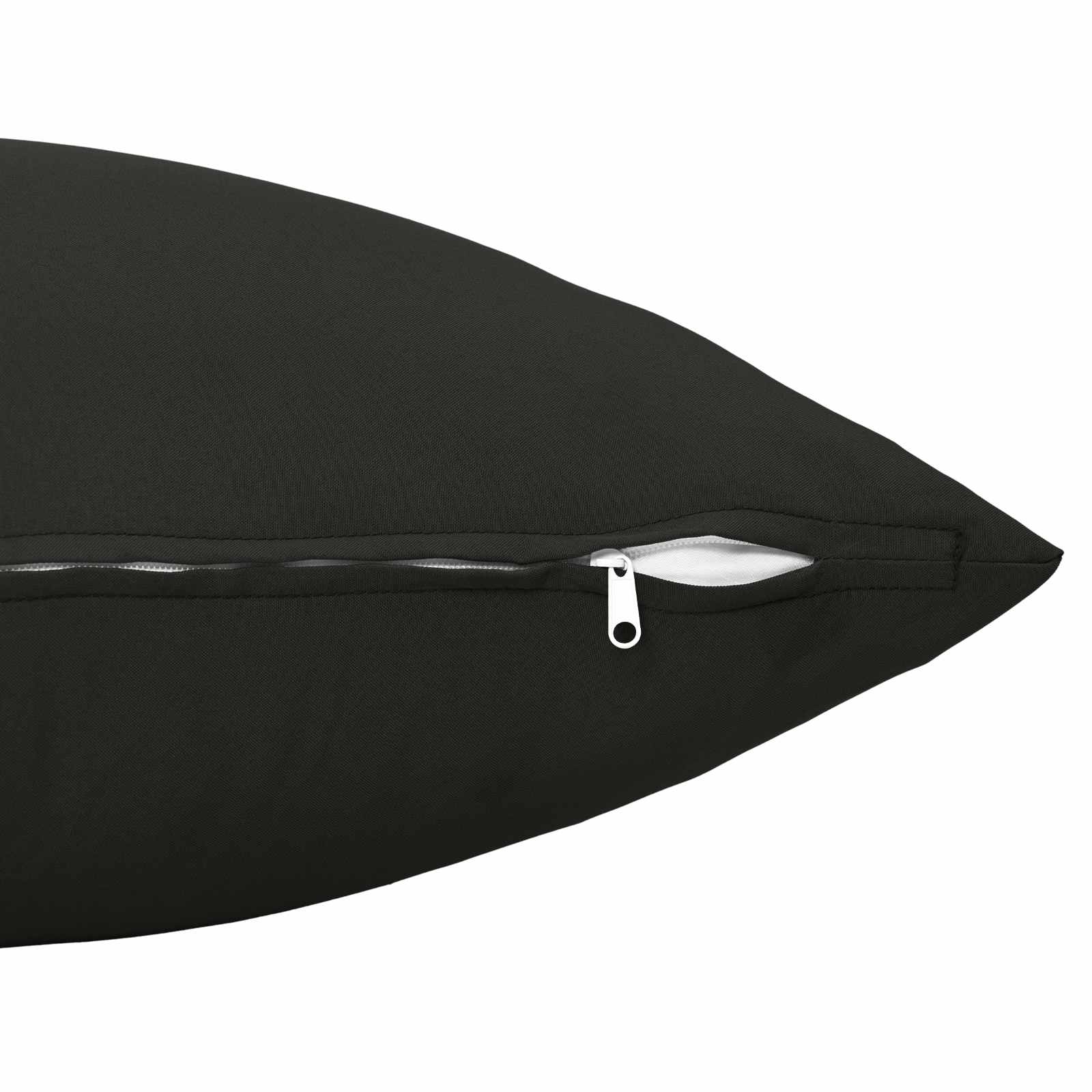 vidaXL Cushion Cover 12 pcs HEERLEN Black 50 x 50 cm Polyester 6