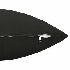vidaXL Cushion Cover 12 pcs HEERLEN Black 50 x 50 cm Polyester 6