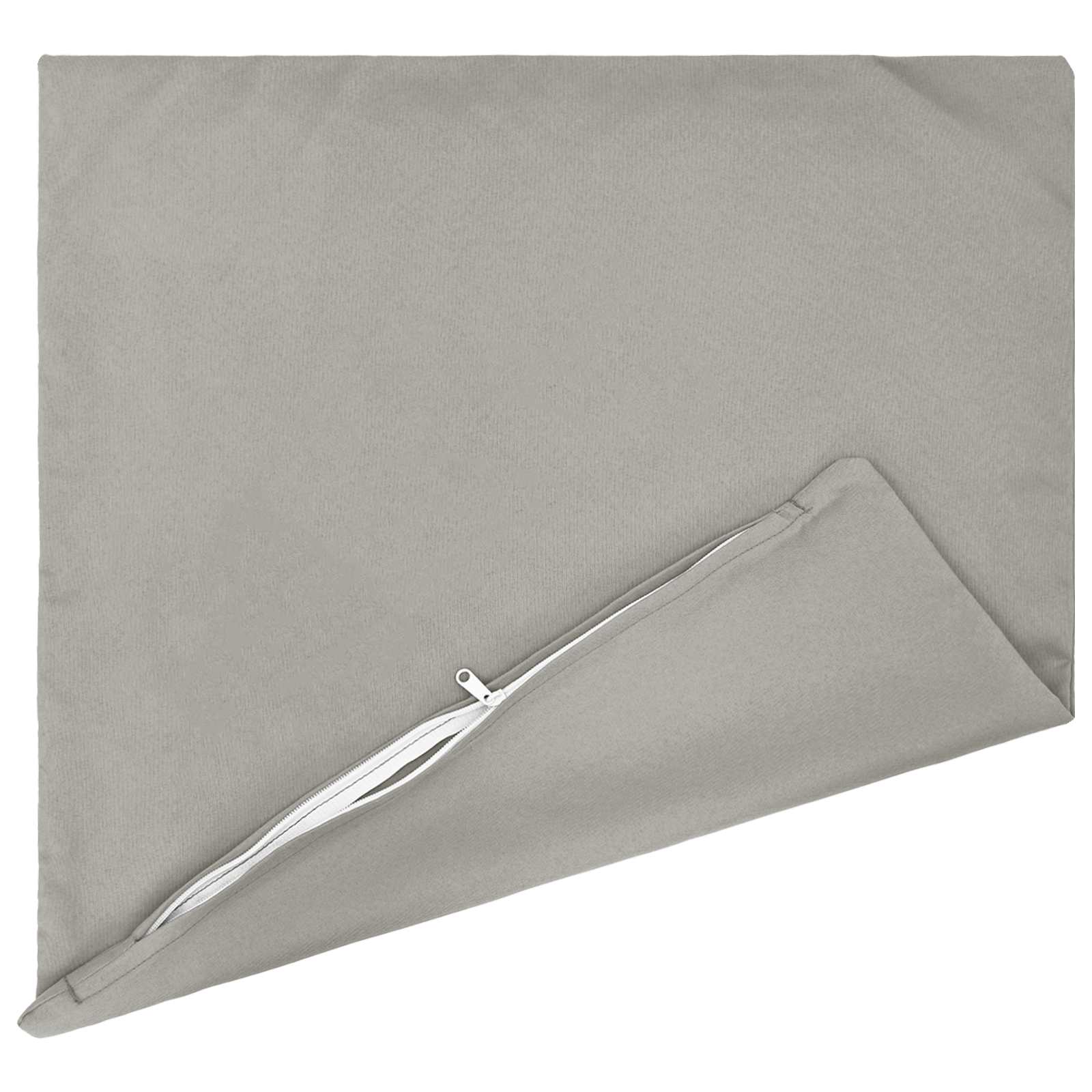 vidaXL Cushion Cover 12 pcs HEERLEN Grey 50 x 50 cm Polyester 4