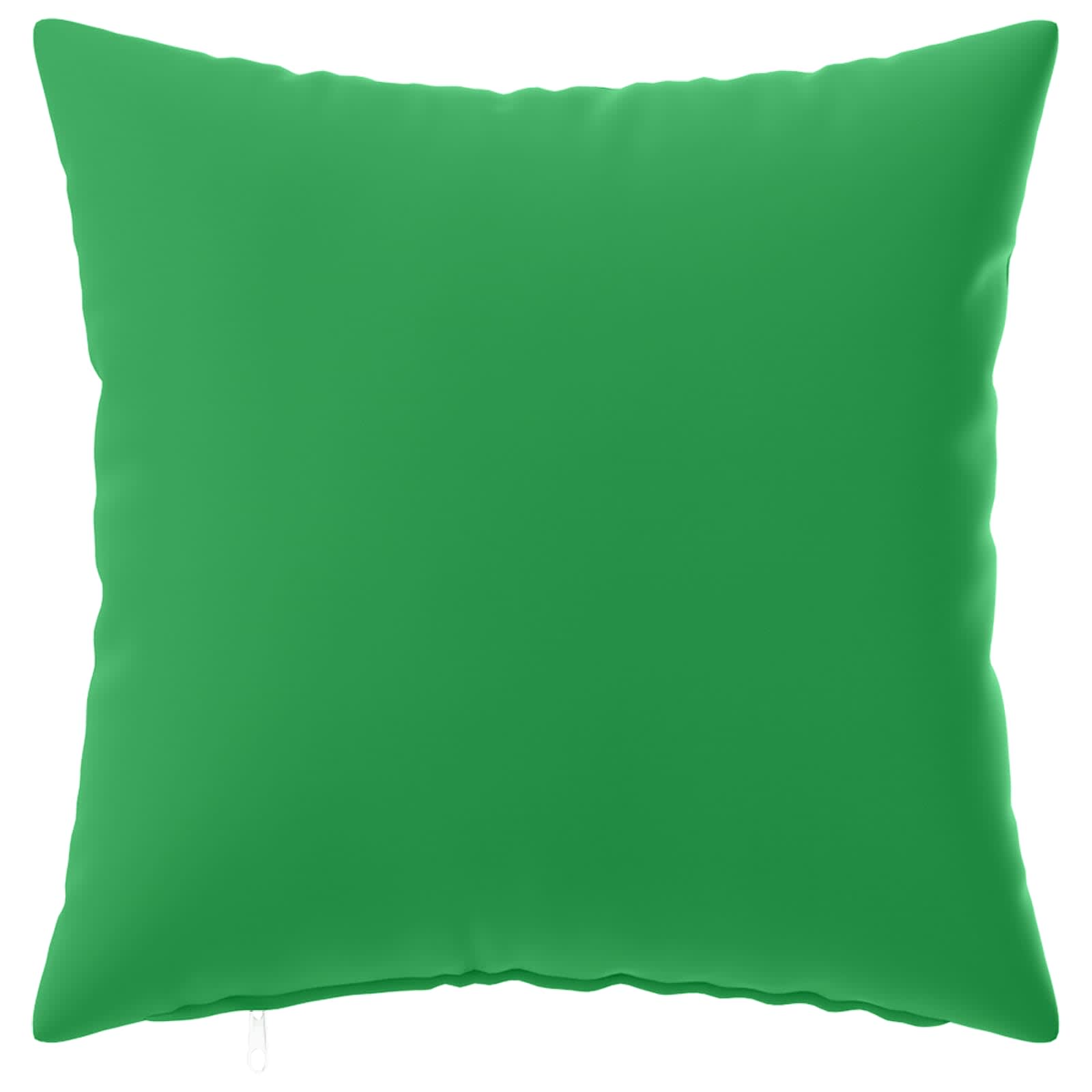 vidaXL Cushion Cover 12 pcs HEERLEN Green 50 x 50 cm Polyester 3