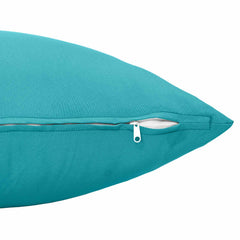 vidaXL Cushion Cover 12 pcs HEERLEN Turquoise 50 x 50 cm Polyester 6