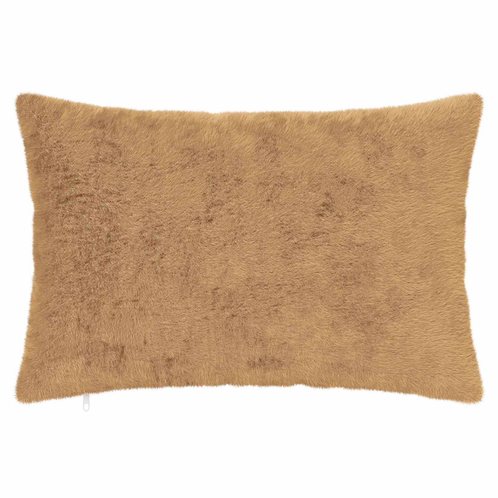 vidaXL Cushion Cover 6 pcs HEERLEN Taupe 50 x 70 cm Faux Rabbit Fur 3