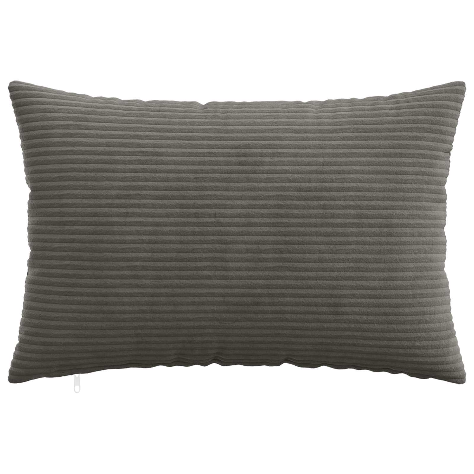 vidaXL Cushion Cover 6 pcs HEERLEN Dark Grey 50 x 75 cm Corduroy 2
