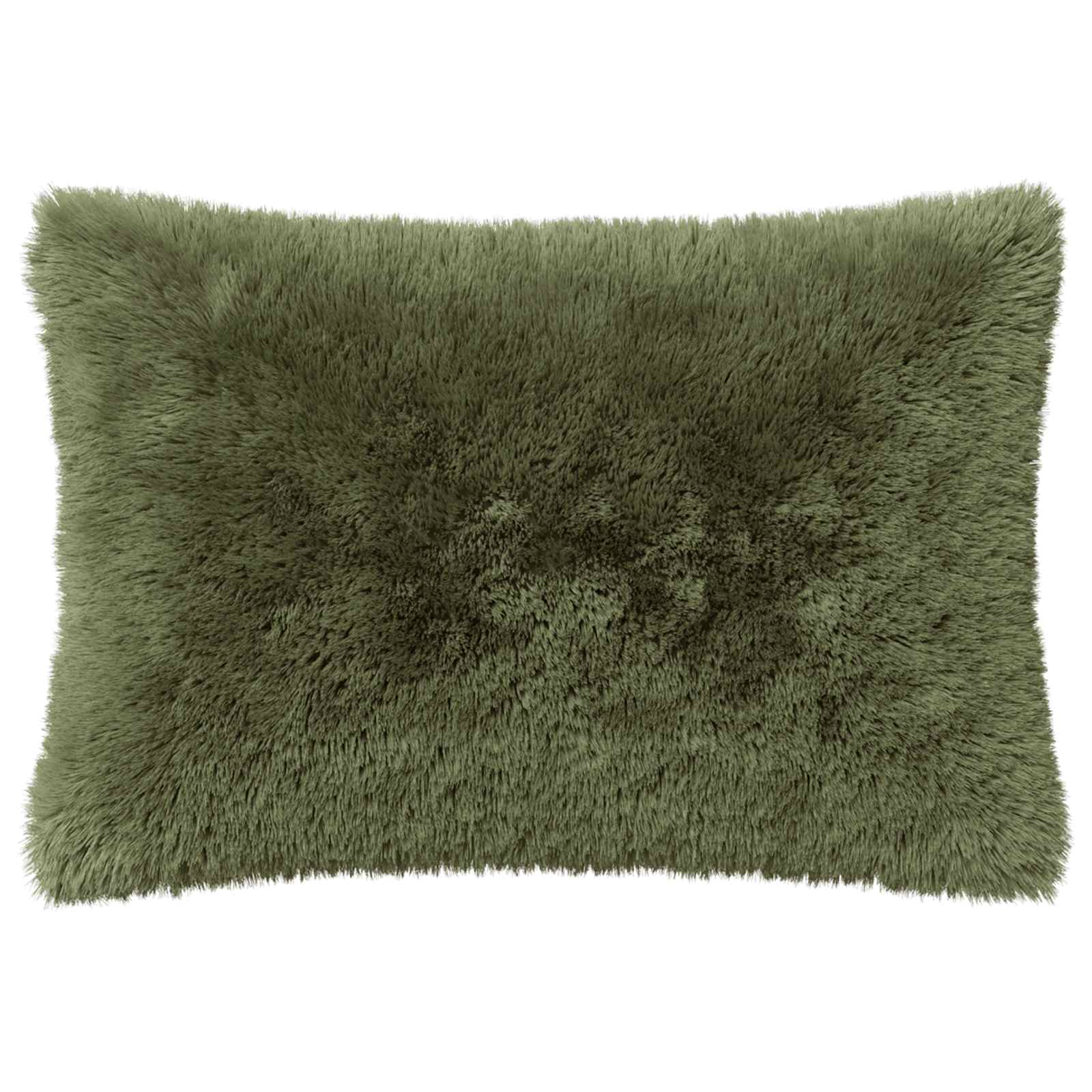 vidaXL Cushion Cover 6 pcs HEERLEN Green 50 x 75 cm PV Fleece 3