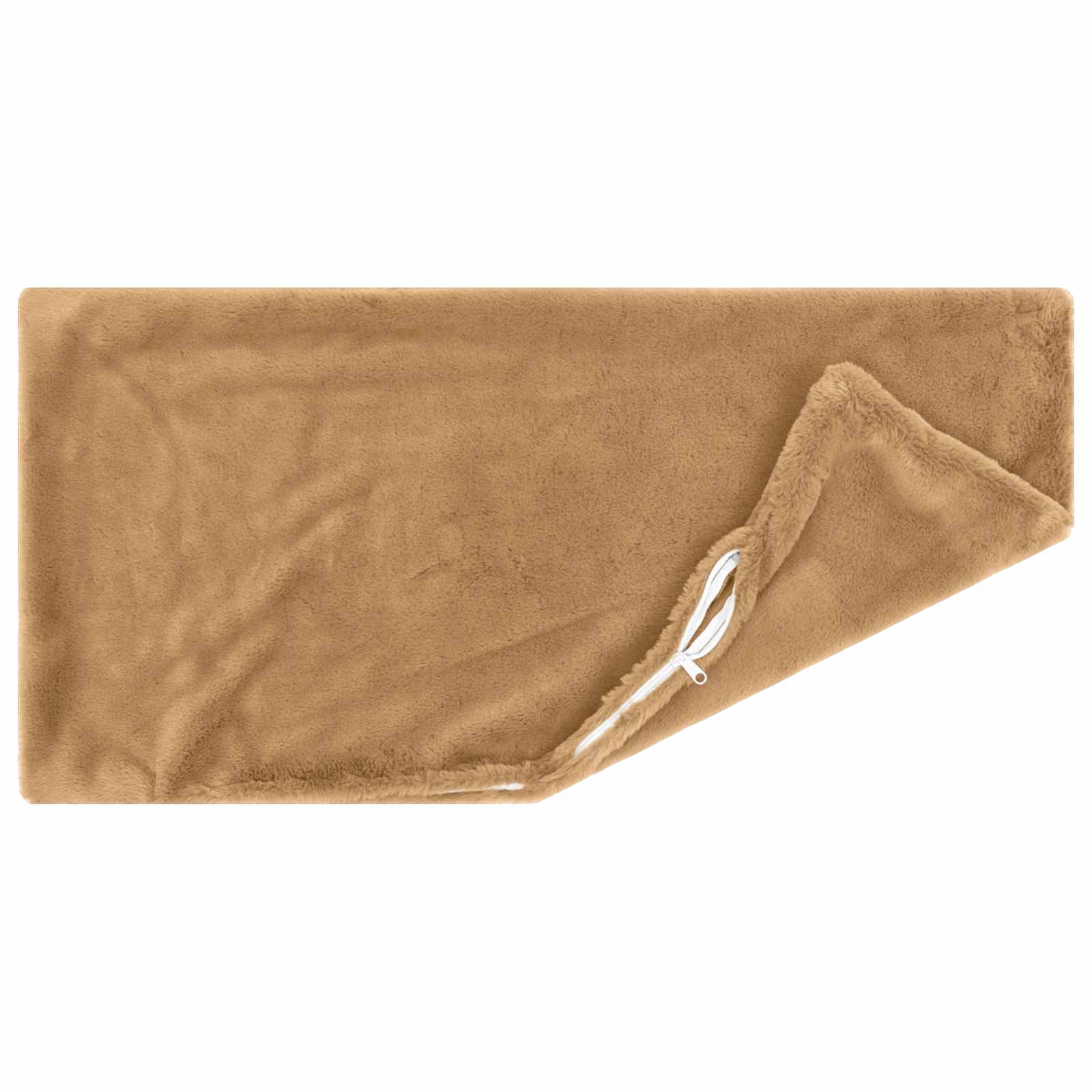 vidaXL Cushion Cover 6 pcs HEERLEN Taupe 50 x 75 cm Faux Rabbit Fur 4