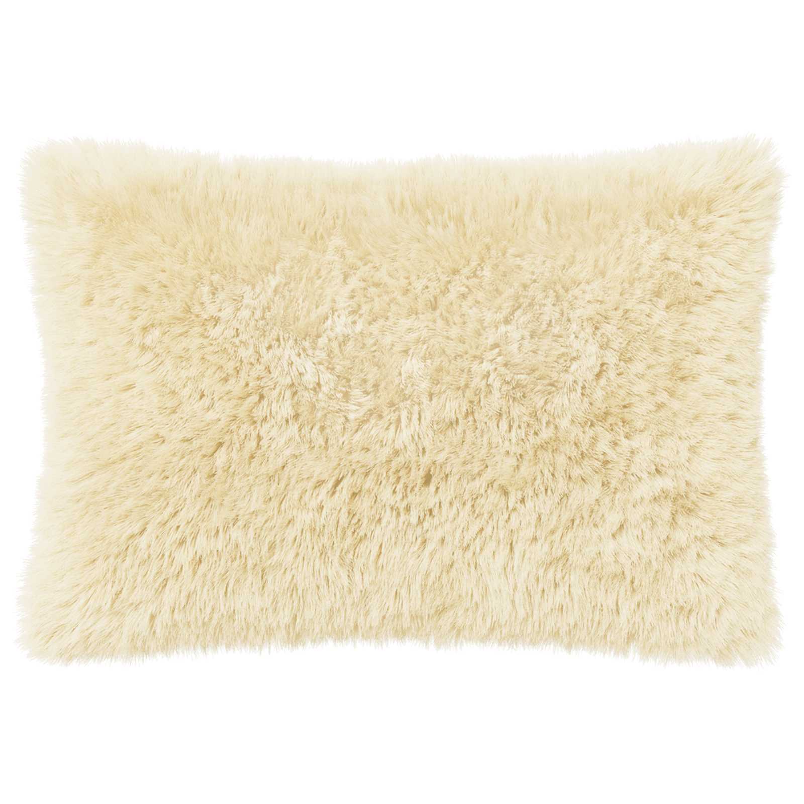 vidaXL Cushion Cover 6 pcs HEERLEN Cream 50 x 80 cm PV Fleece 3