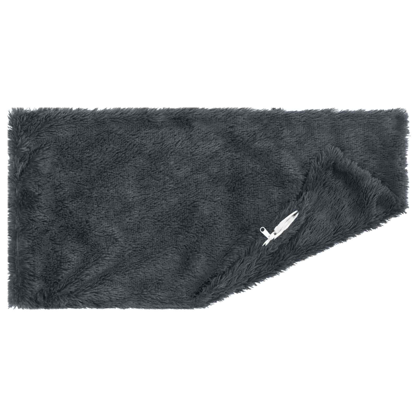vidaXL Cushion Cover 6 pcs HEERLEN Anthracite 50 x 80 cm PV Fleece 4