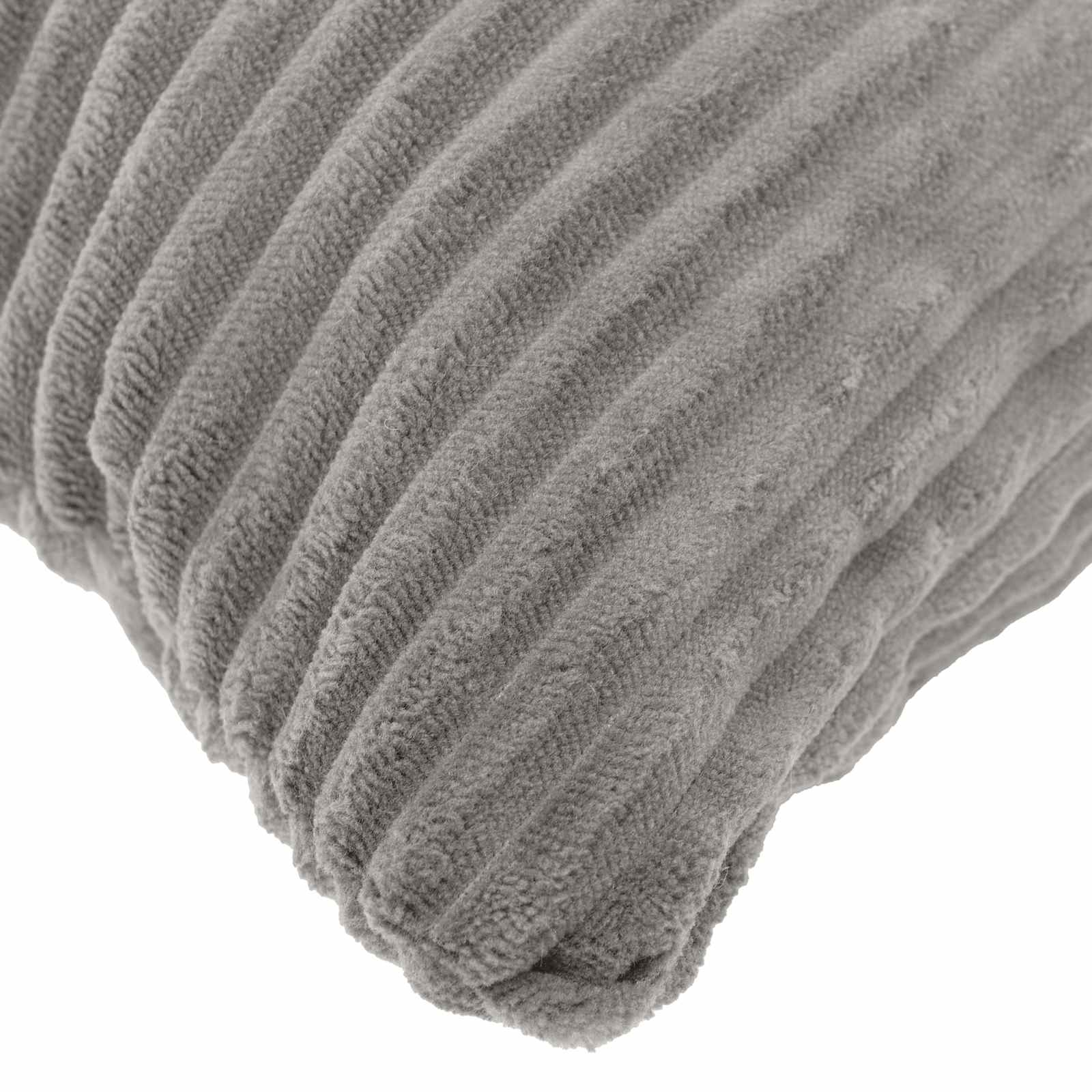 vidaXL Cushion Cover 6 pcs HEERLEN Light Grey 55 x 55 cm Corduroy 4