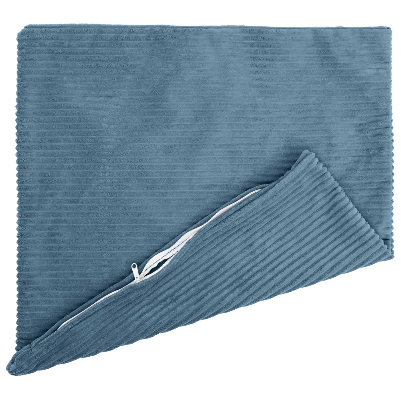 vidaXL Cushion Cover 6 pcs HEERLEN Blue 55 x 55 cm Corduroy 3