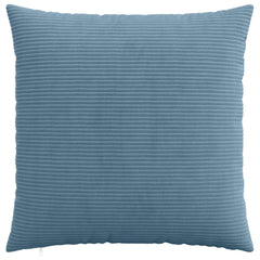 vidaXL Cushion Cover 6 pcs HEERLEN Blue 55 x 55 cm Corduroy 2