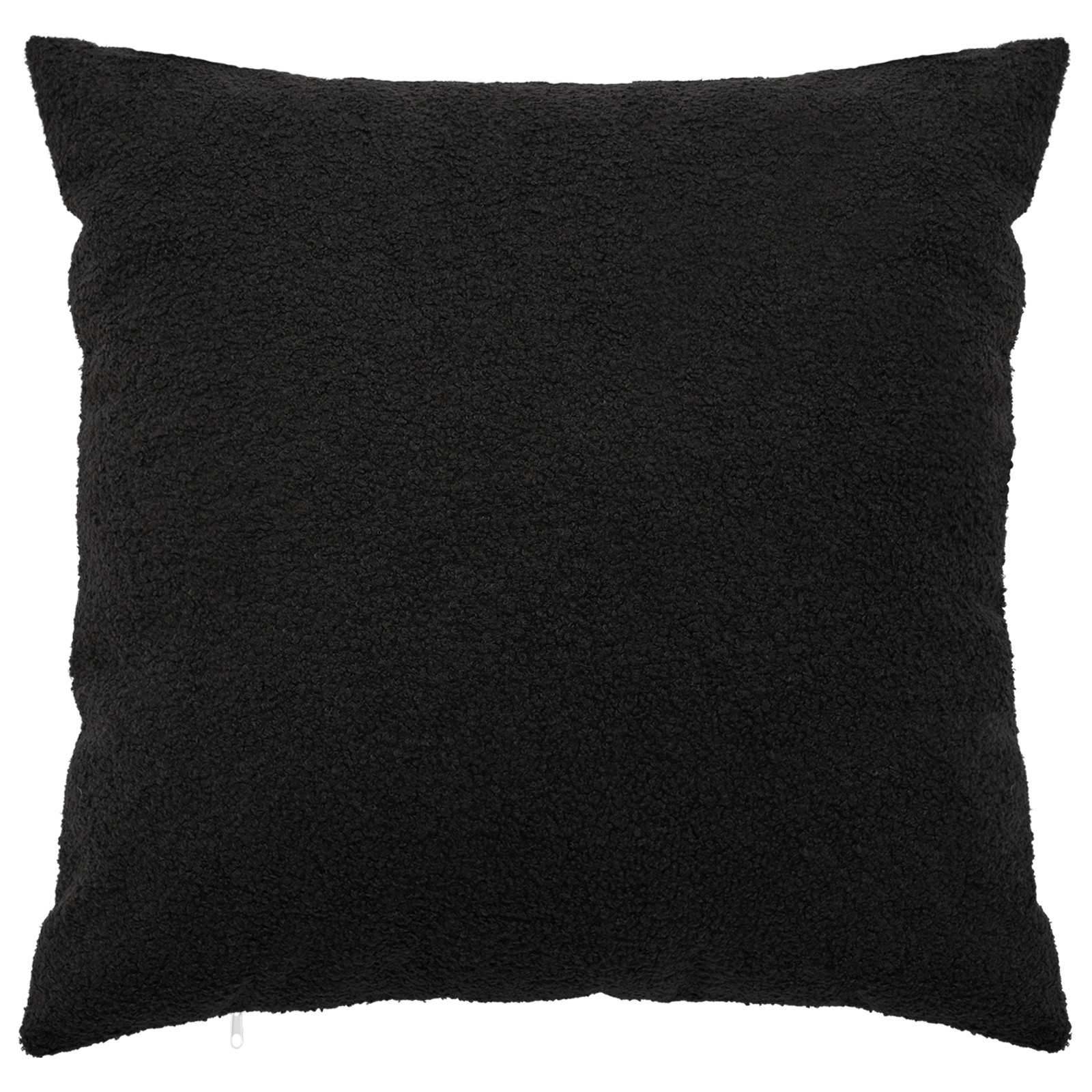 vidaXL Cushion Cover 6 pcs HEERLEN Black 55 x 55 cm Bouclé 2