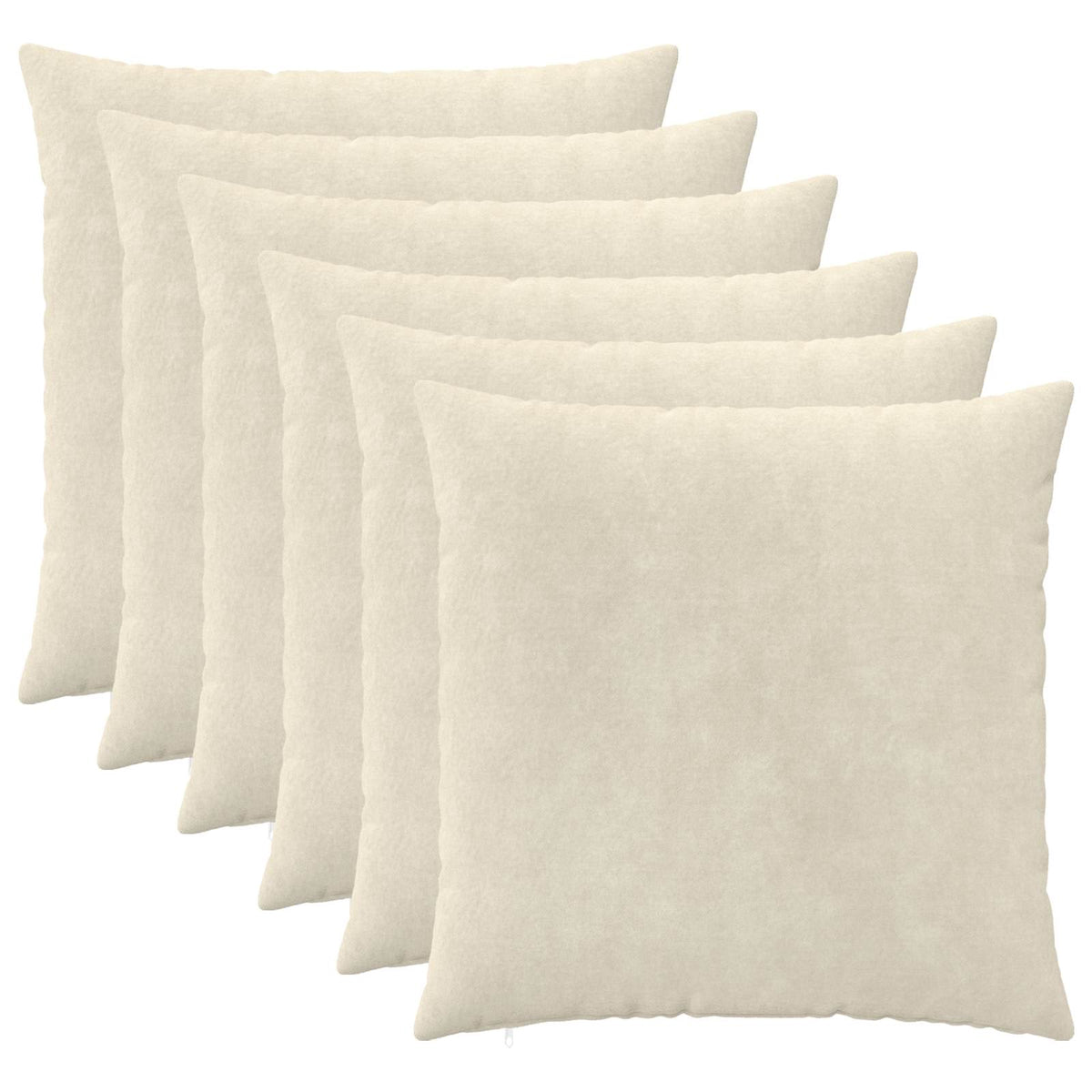 Cushion Cover HEERLEN Cream Microfiber Fleece
