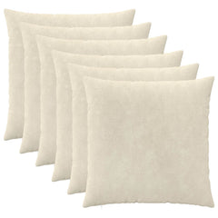 Cushion Cover HEERLEN Cream Microfiber Fleece