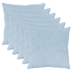 vidaXL Cushion Cover 6 pcs HEERLEN Light Blue 55 x 55 cm 2