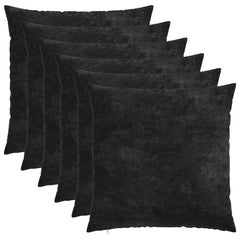 vidaXL Cushion Cover 6 pcs HEERLEN Anthracite 60 x 60 cm 2