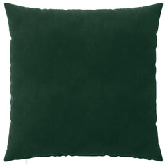 vidaXL Cushion Cover 6 pcs HEERLEN Dark Green 65 x 65 cm Velvet 3