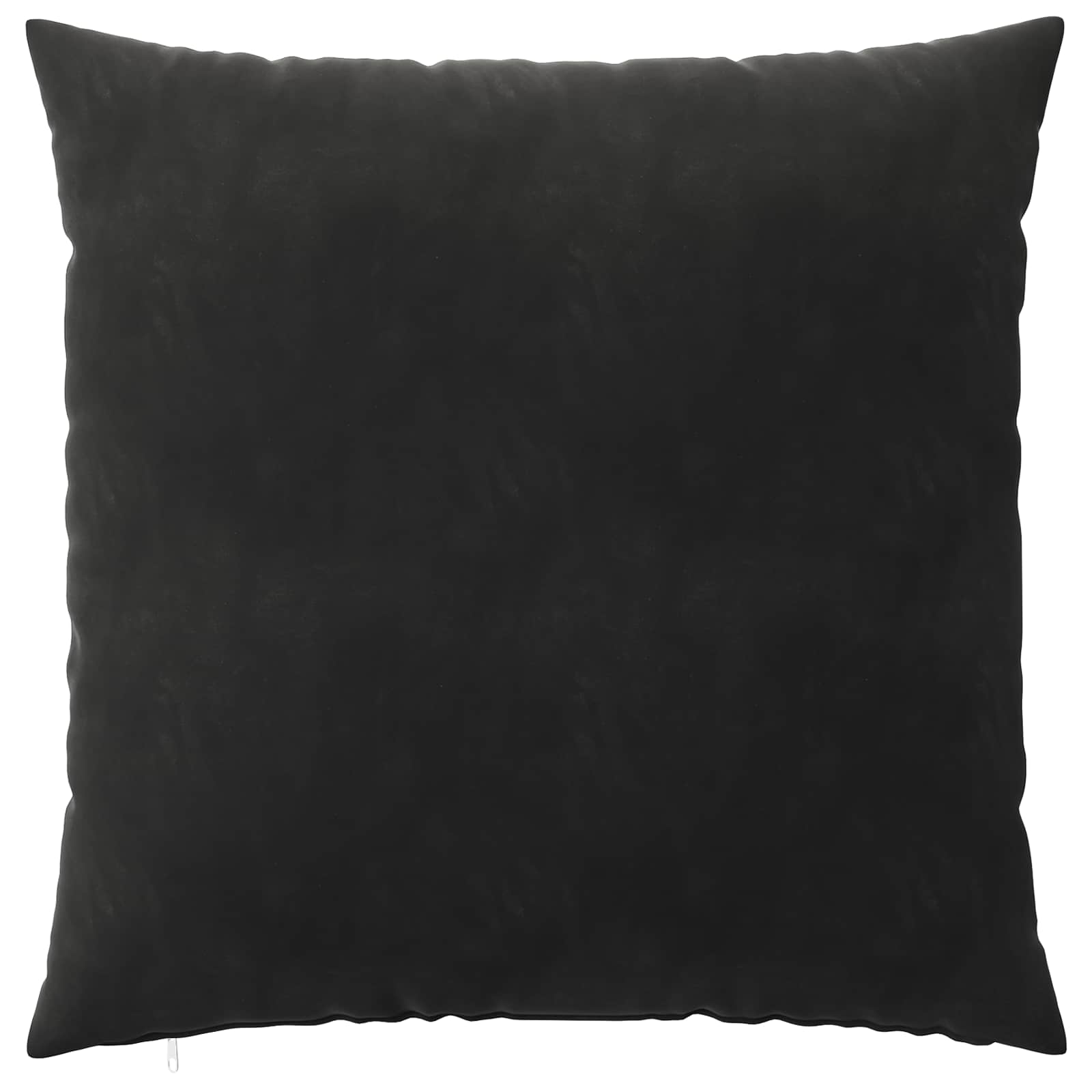 vidaXL Cushion Cover 6 pcs HEERLEN Black 65 x 65 cm Velvet 3