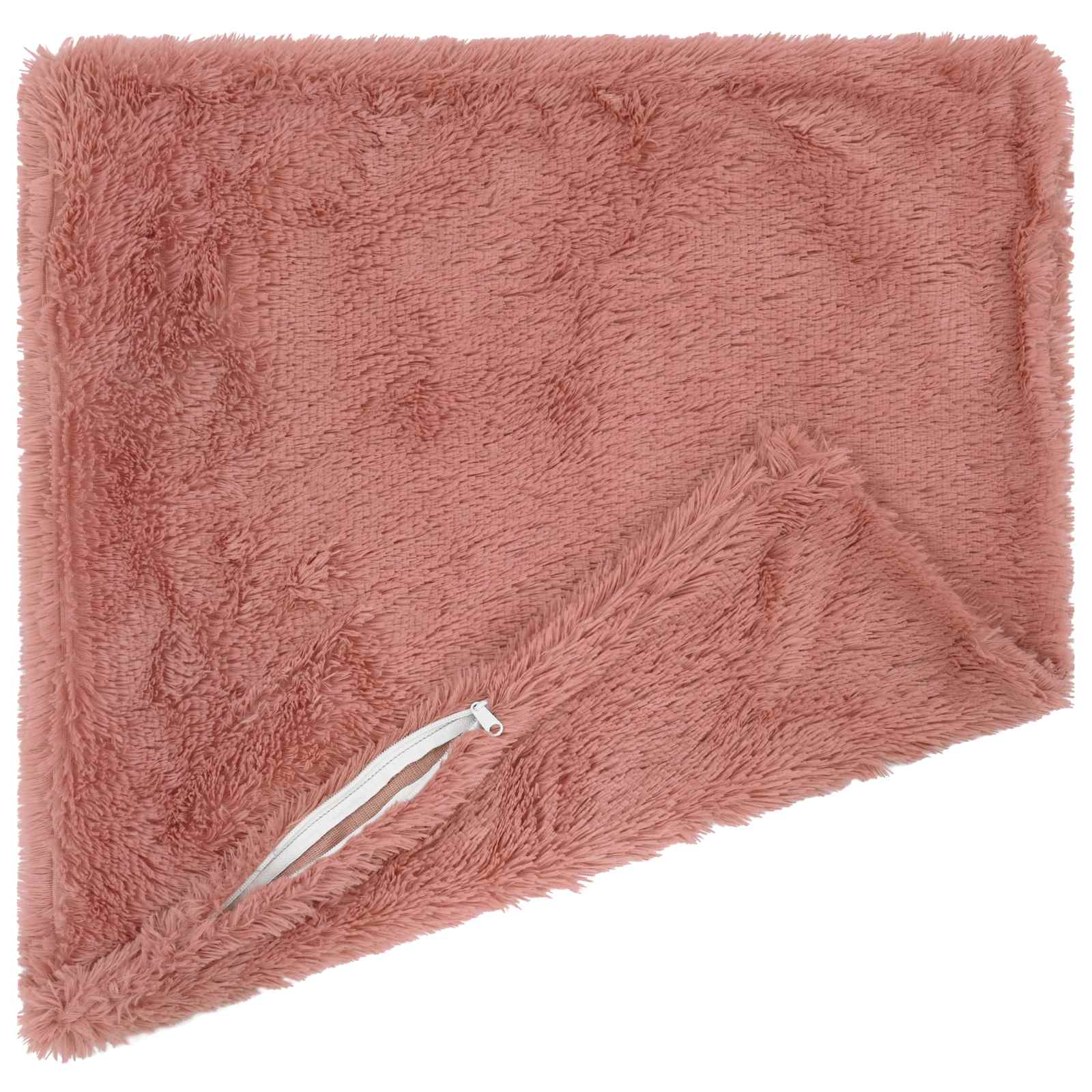 vidaXL Cushion Cover 6 pcs HEERLEN Pink 65 x 65 cm PV Fleece 4