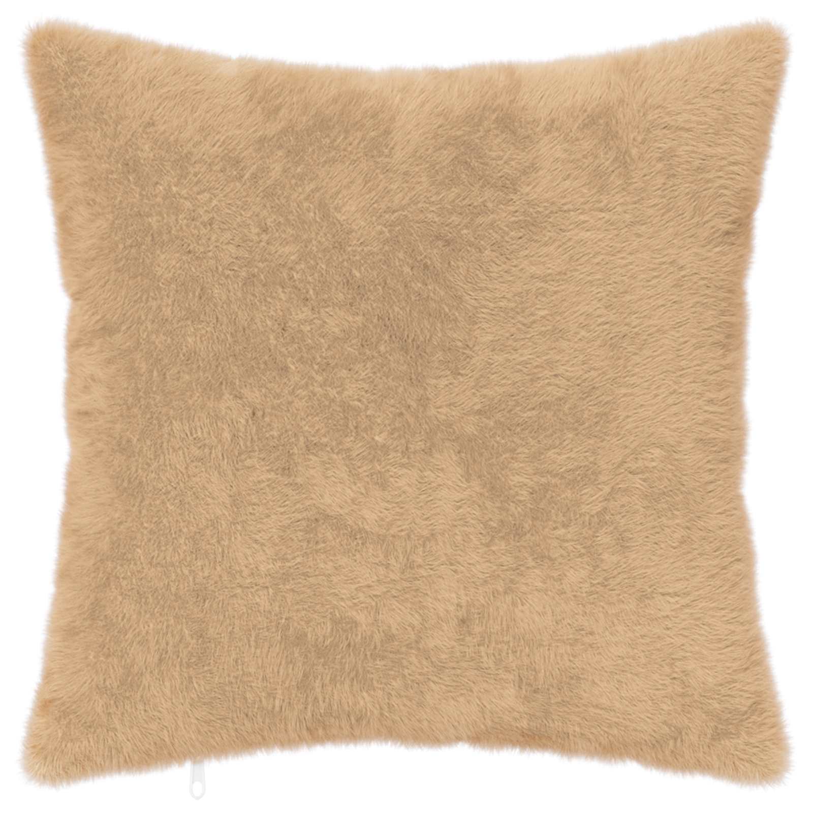 vidaXL Cushion Cover 6 pcs HEERLEN Cream 65 x 65 cm Faux Rabbit Fur 3