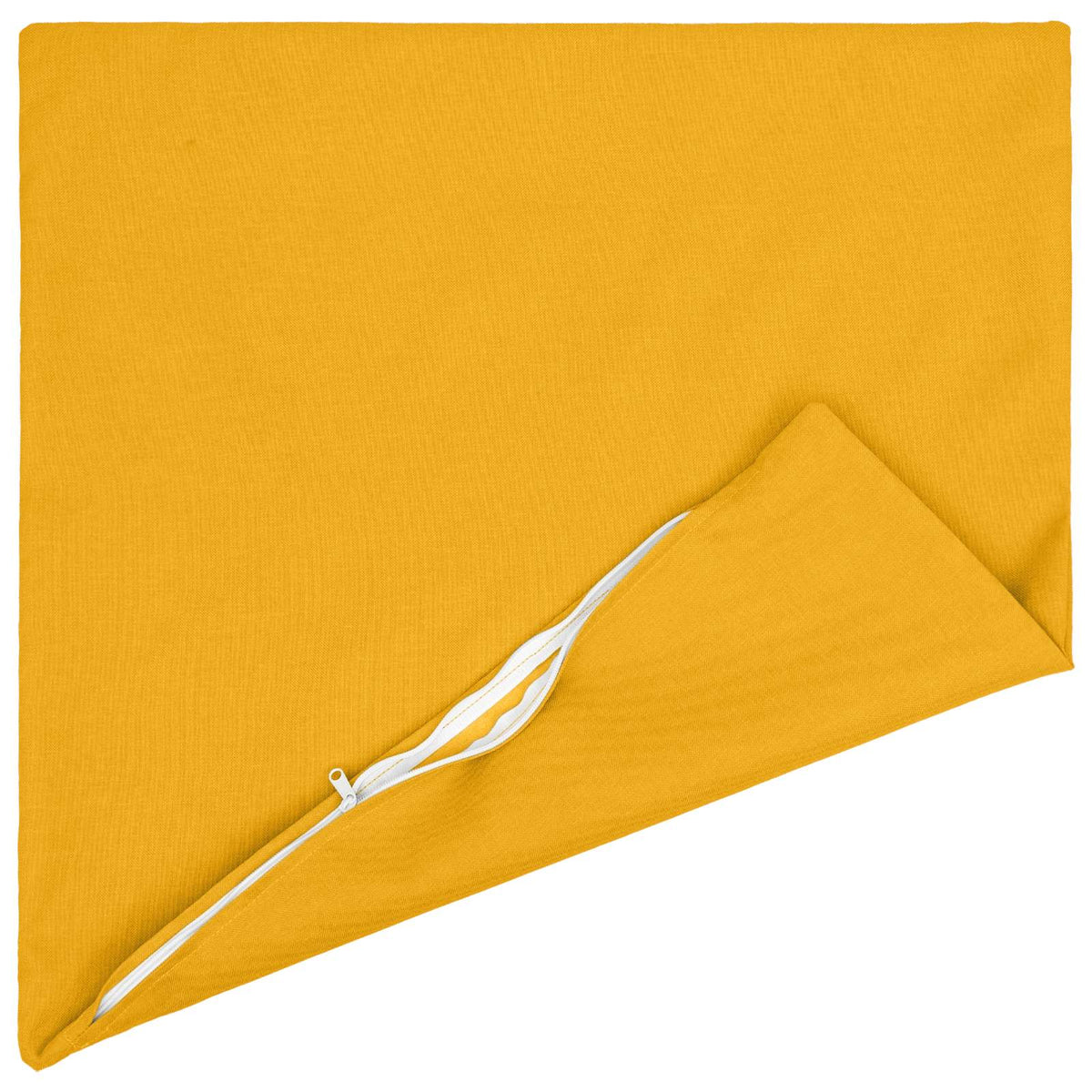 Cushion Cover HEERLEN Fabric 6 pcs Light Yellow 80 x 80 cm
