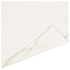 vidaXL Cushion Cover 6 pcs HEERLEN White 80 x 80 cm Fabric 4